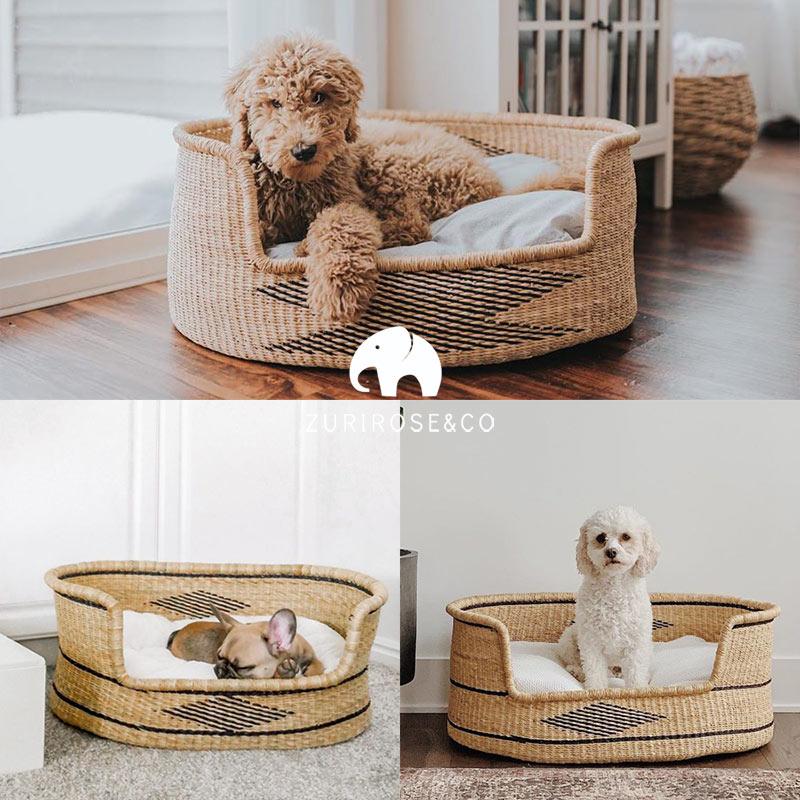 Spelling plakband Geniet Woven Dog Bed and Basket - XXL Size – ZuriRose & Co LLC