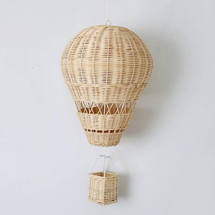 rattan hot air balloon